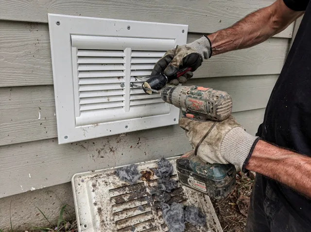 Dryer Vent Cover Replacement in Pinellas Park