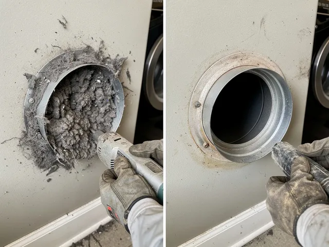 Professional clogged vent cleaning by Pinellas Park Dryer Vent Cleaning in Pinellas Park