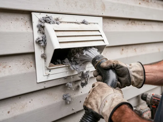 Professional dryer vent cleaning by Pinellas Park Dryer Vent Cleaning in Pinellas Park