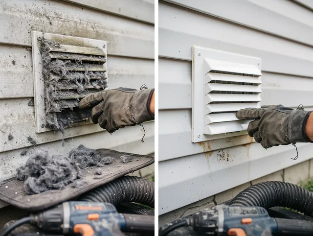 Residential dryer vent cleaning by Pinellas Park Dryer Vent Cleaning in Pinellas Park
